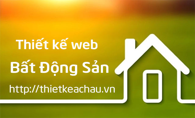 thiet ke website bat dong san chuan seo