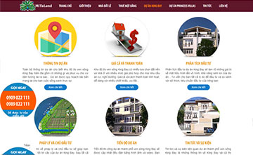 Web LandingPage bất động sản - mua bán nhà đất miataland web landingpage bat dong san mua ban nha dat miataland