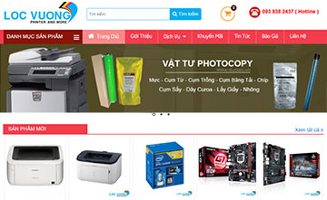 TK Web bán hàng điện tử máy vi tính và dịch vụ văn phòng CÔNG TY TNHH THƯƠNG MẠI & DỊCH VỤ LỘC VƯỢNG tk web ban hang dien tu may vi tinh va dich vu van phong cong ty tnhh thuong mai dich vu loc vuong