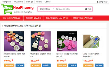 Thiết kế web Bán Hàng thời trang và dụng cụ làm bánh thiet ke web ban hang thoi trang va dung cu lam banh