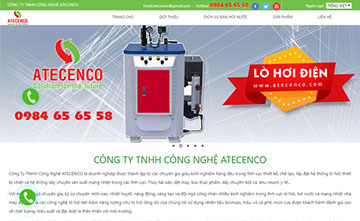 Thiết kế web giới thiệu Công Ty TNHH Công Nghệ ATECENCO thiet ke web gioi thieu cong ty tnhh cong nghe atecenco