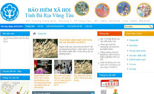 thiet ke web bao hiem xa hoi ba ria vung tau